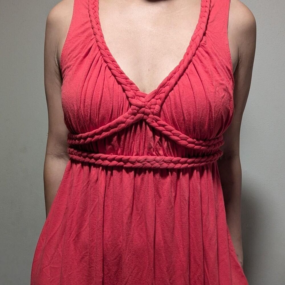 Vintage Max Studio Women's Burnt Orange Dress